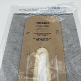 For Oreck 1 Oreck XL3 XL5 XL7 XL21 Vacuum Bags Type CC, CCPK250F, CCPK80F