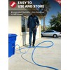 WOJET Pressure Washer Hose 25ftx1/4”, Ultra Flexible Power Washer Hose