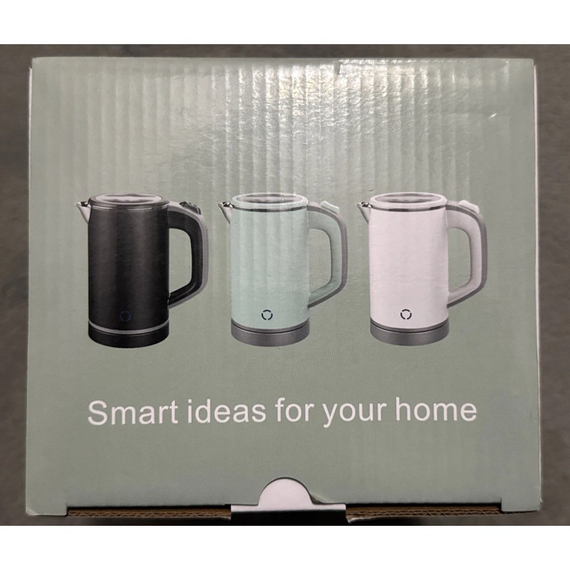 Sekaer 800ml Electric Kettle 304 Stainless Steel Portable Water Boiler