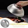FuPatio Cheese Melting Dome, 9" Stainless Steel Basting and Steaming