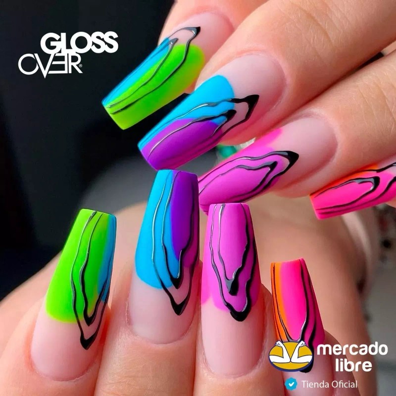 Gloss Over Empujador De Cuticula Acero Inoxidable Pusher Gloss Over