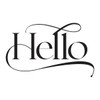 Spellbinders Hello Betterpress Plate, Metal, ONE