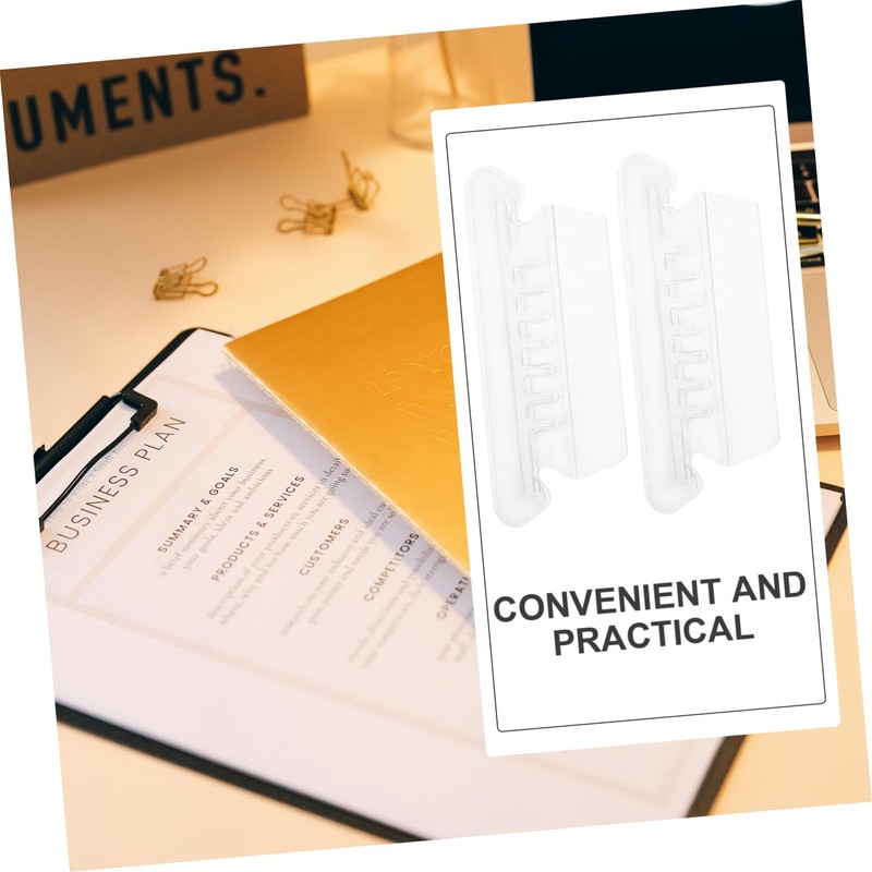 Operitacx Lightweight File Folder Tabs 100pcs Document T Index Dividers