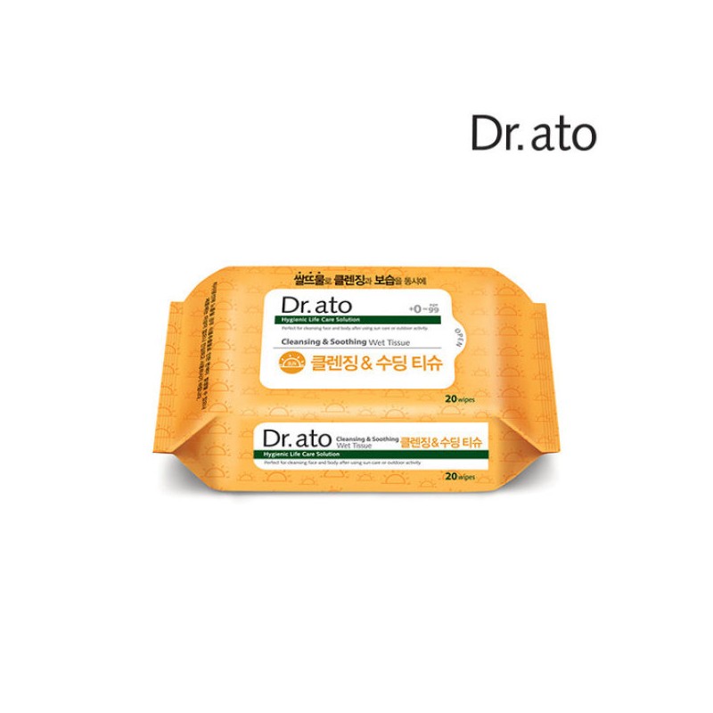 Dr. Ato 닥터아토 클렌징수딩 티슈 20매 36팩 Dr. Ato Cleansing