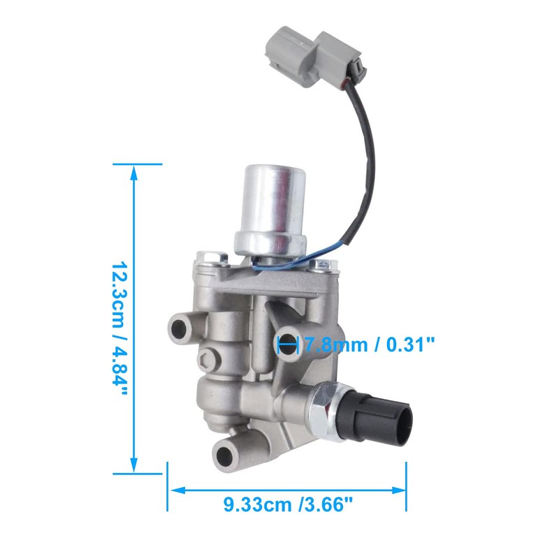XQSMWF VTEC Solenoid Spool Valve With Gasket Compatible with Honda