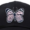 Dalix - Gorro de mujer con diseño de mariposas, color