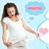 2 Rolls Baby Shower Games Tummy Measuring Tape Belly Measure