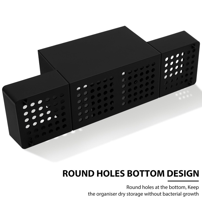 ZephyrCraft Kitchen Soap Dispenser Set with Sponge Holder and Brush