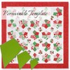 3 Pcs Periwinkle Quilting Template Quilt Stencils Quilter Styling Tool