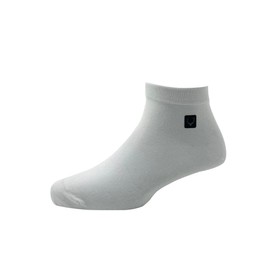 Allen Solly Men's Cotton Ankle Length Socks (Pack of 3) - White, White, One Size