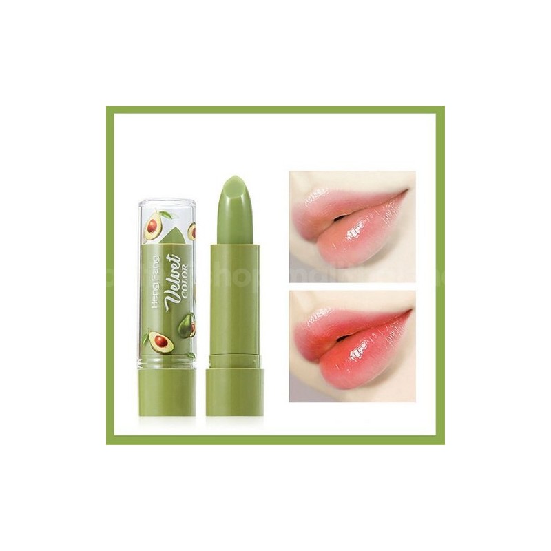 Avocado Color Changing Lip Balm Hasaya Lip Balm Lip Nourishing