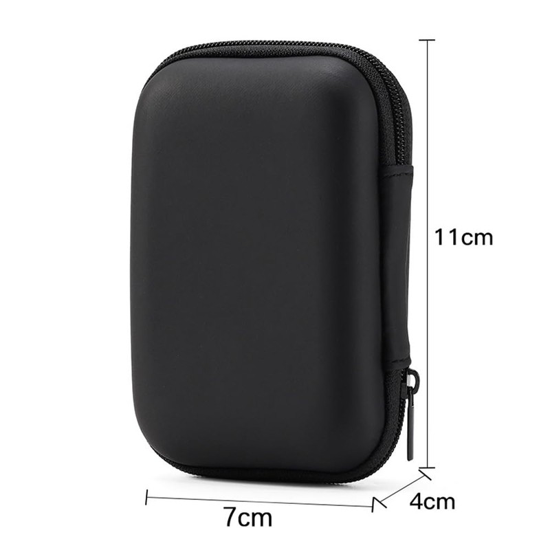 Headphone Box, Headphone Protective Case, Headphone Storage, Small, Compact Headphone