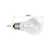 YXQZH 75 Watt Incandescent Bulbs, A19 E26 Base Warm White,