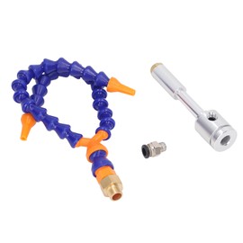 3 Pcs Set Cold Air Cooling Gun 7 Bar 520BTU Dual Head Universal Tube Aluminum Alloy Vortex Air Cooling Gun