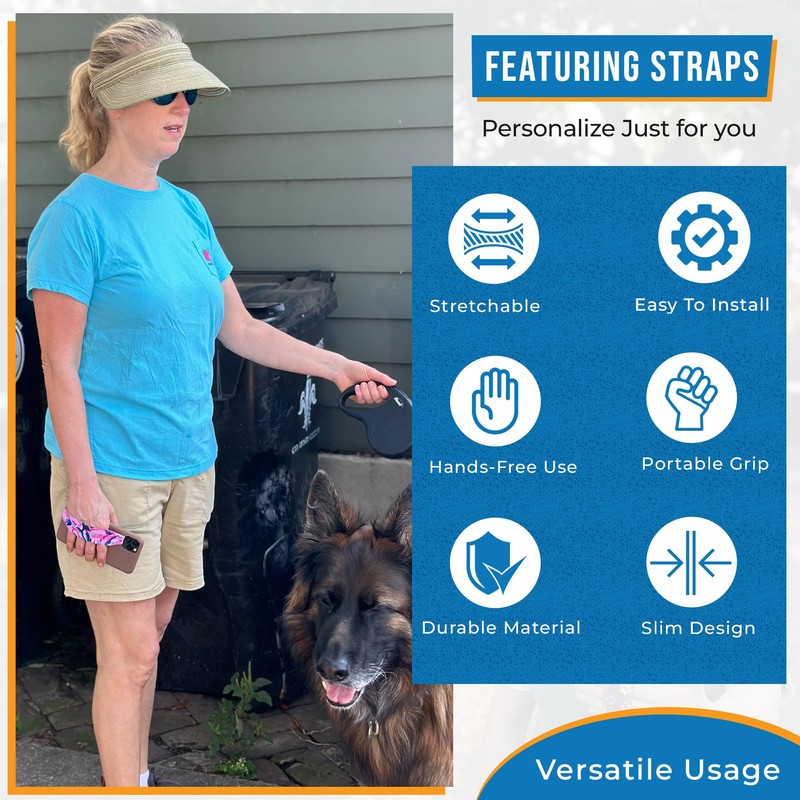 Switchbands Universal Phone Grip Strap|Tech (M - Customized, Pack of