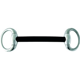 Sprenger 4086013556 Eggbutt Snaffle Curb Bit Hard Carbon 56