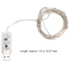 10M 100 Lights Sound Activated Copper Wire LED String Lights