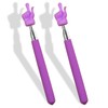 HungGato 2 Pcs Telescopic Teacher Pointer Stick, Retractable Finger Pointer