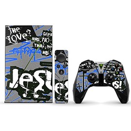 MightySkins Skin Compatible with NVIDIA Shield TV (2017) wrap Cover Sticker Skins Love Jesus