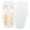 PIGEON Pigeon Self-Usable Spoon & Fork with Case FRESH