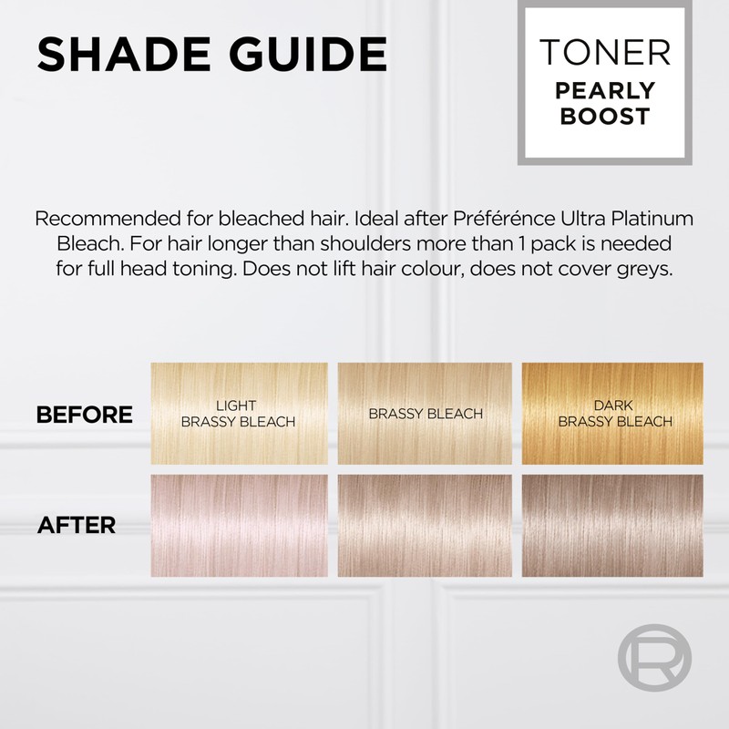Preference Le Blonding Acidic Toner Pearly Boost: Post-bleach treatment for