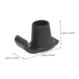 KOMBIUDA 4Pcs Non-Slip Walker Ski Glides for Heavy Duty Walkers Portable Anti-Skid Feet Sliders for Safety