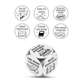 Book Lovers Gifts Book Decision Dice Valentines Day Gifts for Readers Book Accessories Couple Gift Ideas for Wife Husband Funny Bookish Gifts for Girlfriend Boyfriend Valentines Gifts Date Night Ideas