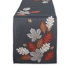 DII Fall Table Décor Embroidered Tabletop for Thanksgiving Dining, Table