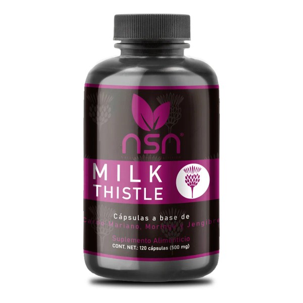 NSN Milk Thistle con Cardo Mariano Moringa Jengibre Alcachofa Achicoria