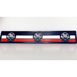 Professional Series Bar Mat, Compatible with Pabst Blue Ribbon, 20.5" X 3.5"