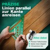 5-in-1 Carpenter's Square [100% Aluminium] - 180 mm Try Square