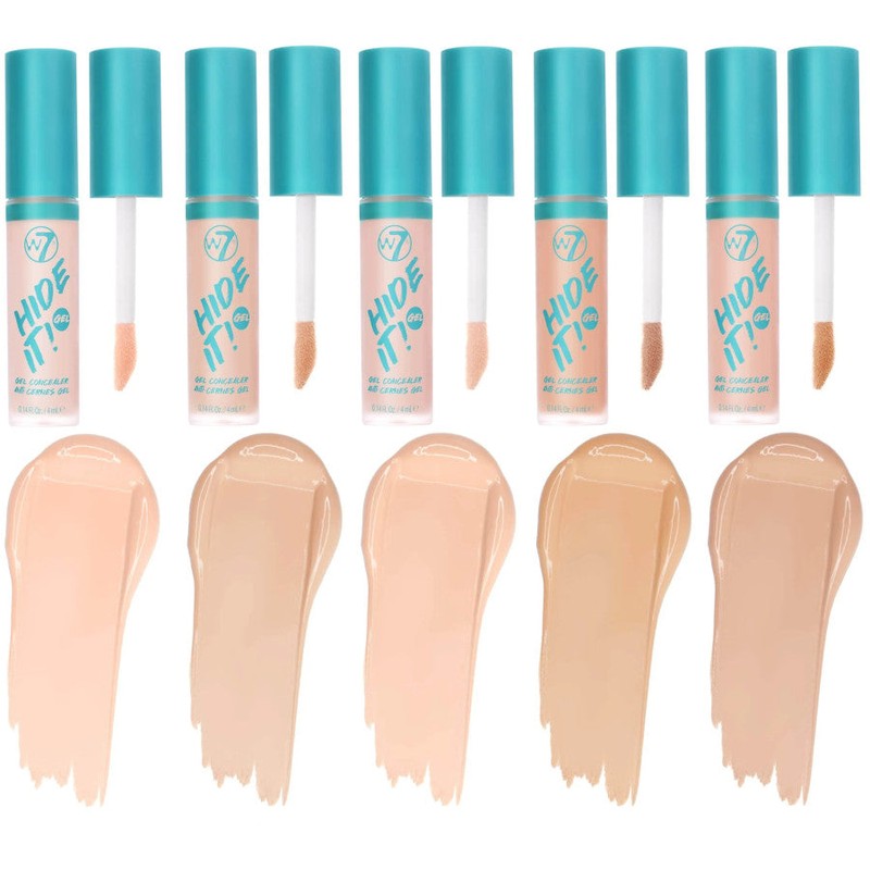 W7 Cosmetics Hide It Gel Concealer, LW5 Light Warm -