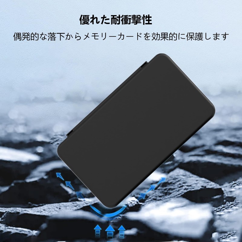 PGRTYOF SD Card Case, Holds 40 Cards (20 SD +