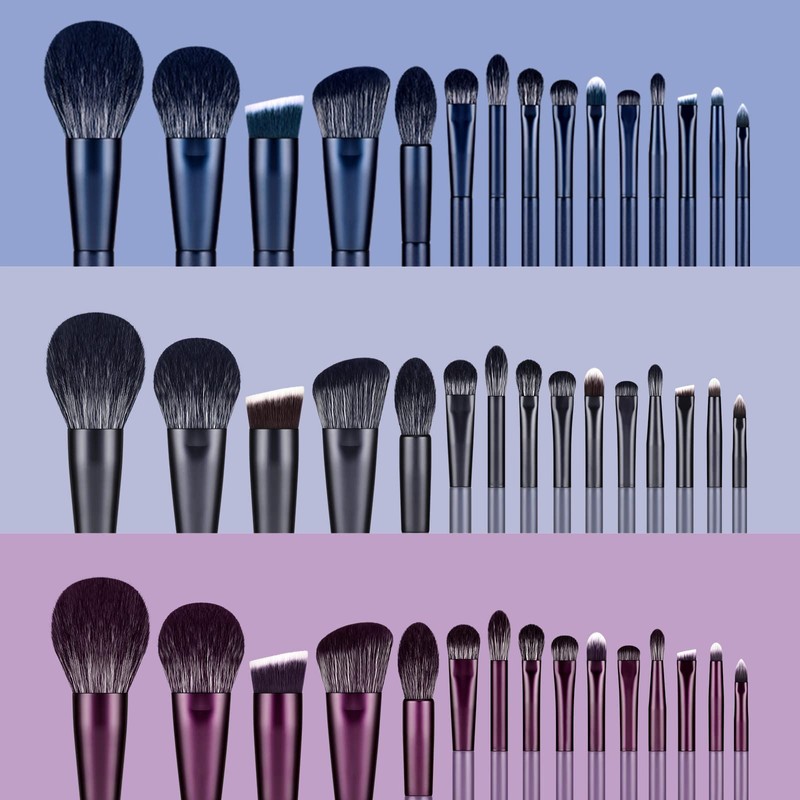 Makeup Brushes - Set of 15 Essential Professional Cosmetic Brushes