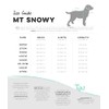 Huskimo Mt Snowy Dog Hoodie, Eucalyptus, 22cm