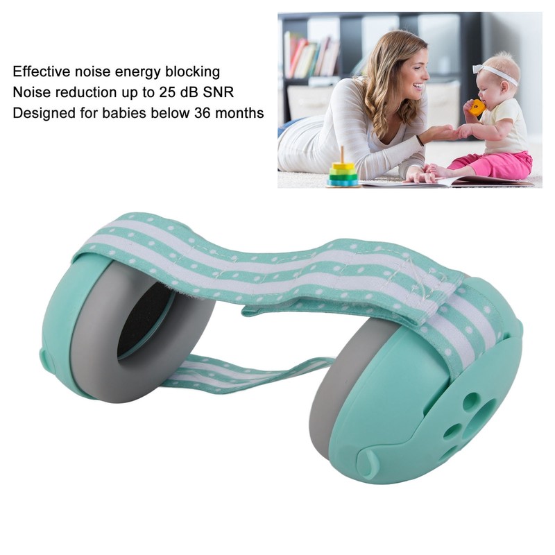 Baby Ear Protection Headphones Noise Cancelling Sound Blocking Soft Band
