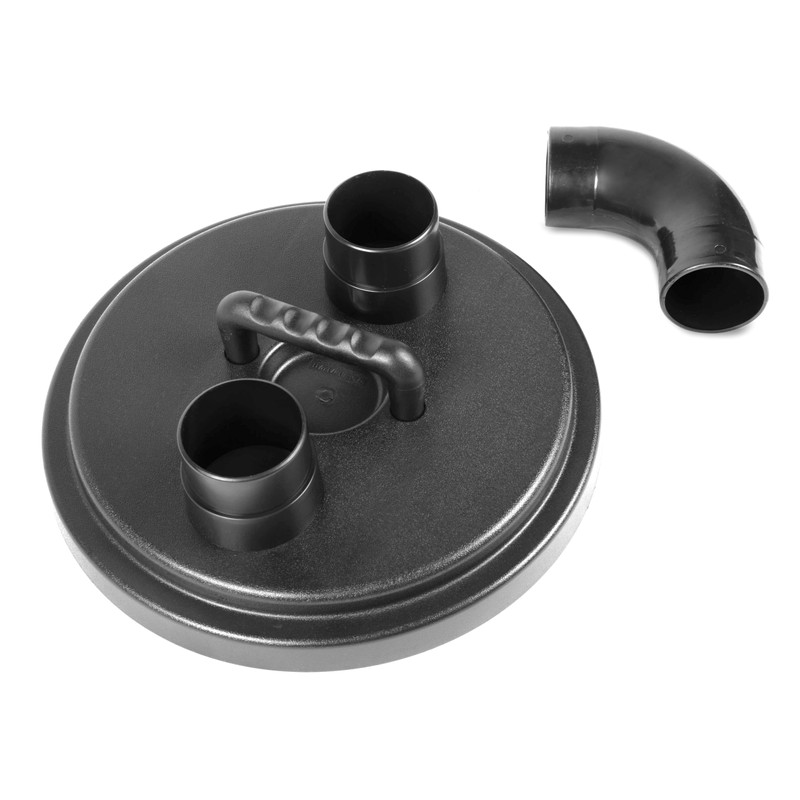 WEN 12-Inch Cyclone-Style Dust Collection Separator Lid with 2.5-Inch Dust