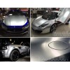 AUTOGOODY 72" x 60" Silver Brushed Aluminum Vinyl Film Wrap
