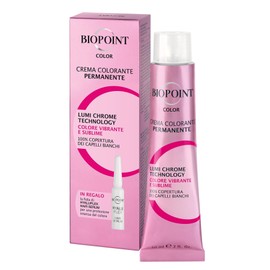 Biopoint Permanente Farbcreme 60 ml + 1 Ampulle Hyaluplex Hair Serum 3 ml - 10 Platinblond