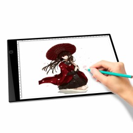Upgrade Tracing Pad Kids 3-Level Brightness A4 LED Tracing Light Box Tracer Thin