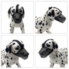 Dog Muzzle with Rounded Mesh, Breathable Muzzle for Small, Medium