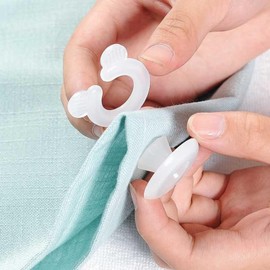 ShanBye Duvet Cover Clips,24 PCS Duvet Clips and Quilt Clips Needle-Free Non-Slip Duvet Cover Fasteners to Keep Duvet Plastic Corner Clips for Bedding Safety Lightweight Quilt Holder