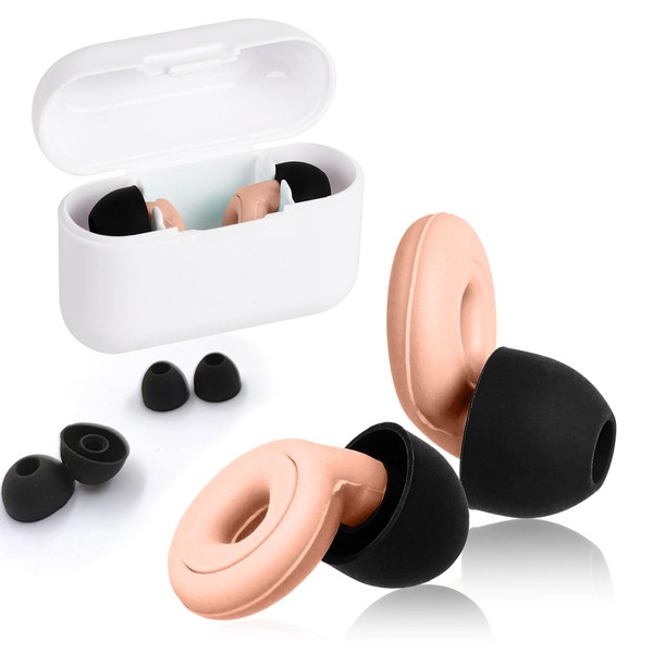 Noise Cancelling Ear Plugs for Sleeping, Swimming, Studying, Working, Concerts