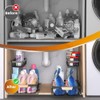 HL-YMXQ Under Sink Organizer 2 Pack, Pull Out Cabinet Organizer
