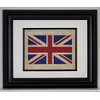 Union Jack Flag on Burlap