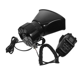 Angoily 1 Set Outdoor Car Alarm Blow Car Alarm for Loud Truck Speaker Warning Horn -Horn Horns Siren Security Trucks Speaker Deer Whistles for Vehicles System Emergency System Abs Black