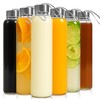 Epica glass bottles with lids – 18oz glass water bottles,