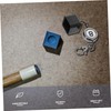 Kisangel Keyring Cue Chalk Holder Pool Chalk Holder Pocket Professional