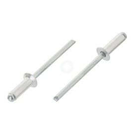 3.2mm x 12mm Blind Pop Rivet Countersunk Head Aluminium/Steel Shaft ISO 15978 (Pack of 20) - E6B 3.2x12_20