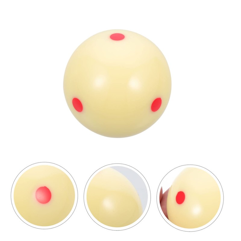 BESPORTBLE Resin Billiard Training Ball Wear Resistant Skill Levels for